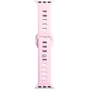 Kup 3MK Silikon-Uhrenarmband Apple Watch 4/5/6/7/SE/8/9/10 40/41/42mm rosa/puderrosa - 3MK6248 - {ean13} - Sklep Home Screen