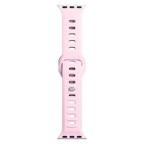Kup Pasek 3MK din silicon pentru Apple Watch 4/5/6/7/SE/8/9/10 40/41/42mm roz/pudră roz - 3MK6248 - {ean13} - Sklep Home Screen