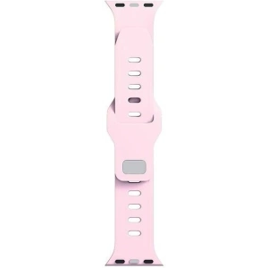 Kup 3MK Silikon-Uhrenarmband Apple Watch 4/5/6/7/SE/8/9/10 40/41/42mm rosa/puderrosa - 3MK6248 - {ean13} - Sklep Home Screen