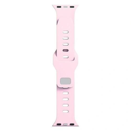 Kup Pasek 3MK din silicon pentru Apple Watch 4/5/6/7/SE/8/9/10 40/41/42mm roz/pudră roz - 3MK6248 - {ean13} - Sklep Home Screen