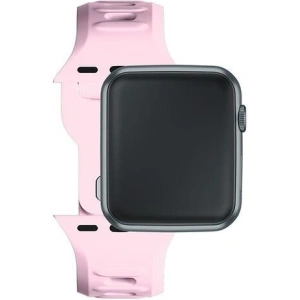Kup 3MK Silikon-Uhrenarmband Apple Watch 4/5/6/7/SE/8/9/10 40/41/42mm rosa/puderrosa - 3MK6248 - {ean13} - Sklep Home Screen