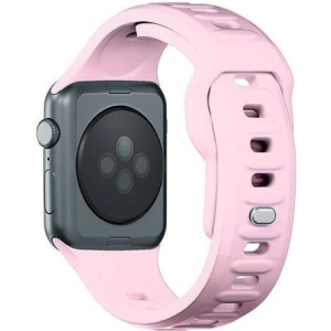 Kup 3MK Silikon-Uhrenarmband Apple Watch 4/5/6/7/SE/8/9/10 40/41/42mm rosa/puderrosa - 3MK6248 - {ean13} - Sklep Home Screen