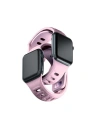 Kup Pásek 3MK silikonový hodinkový pásek Apple Watch 4/5/6/7/SE/8/9/10 40/41/42mm růžový/pudrově růžový - 3MK6248 - {ean13} - Sklep Home Screen