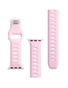 Buy 3MK Silicone Watch Strap for Apple Watch 4/5/6/7/SE/8/9/10 40/41/42mm pink/powder pink - 3MK6248 - {ean13} - Home Screen Store Europe