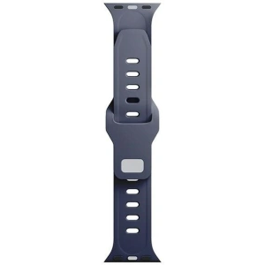 Kup 3MK Silikon-Uhrenarmband Apple Watch 4/5/6/7/SE/8/9/10 40/41/42mm grau/grey - 3MK6249 - {ean13} - Sklep Home Screen