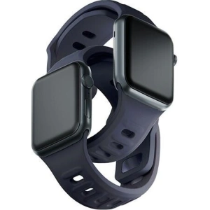 Kup 3MK Silikon-Uhrenarmband Apple Watch 4/5/6/7/SE/8/9/10 40/41/42mm grau/grey - 3MK6249 - {ean13} - Sklep Home Screen