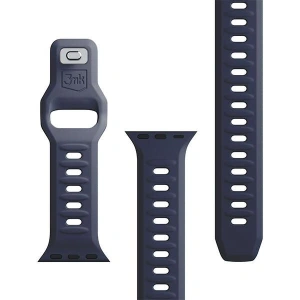 Kup Pasek 3MK Silicone Watch Strap Apple Watch 4/5/6/7/SE/8/9/10 40/41/42mm szary/grey - 3MK6249 - {ean13} - Sklep Home Screen