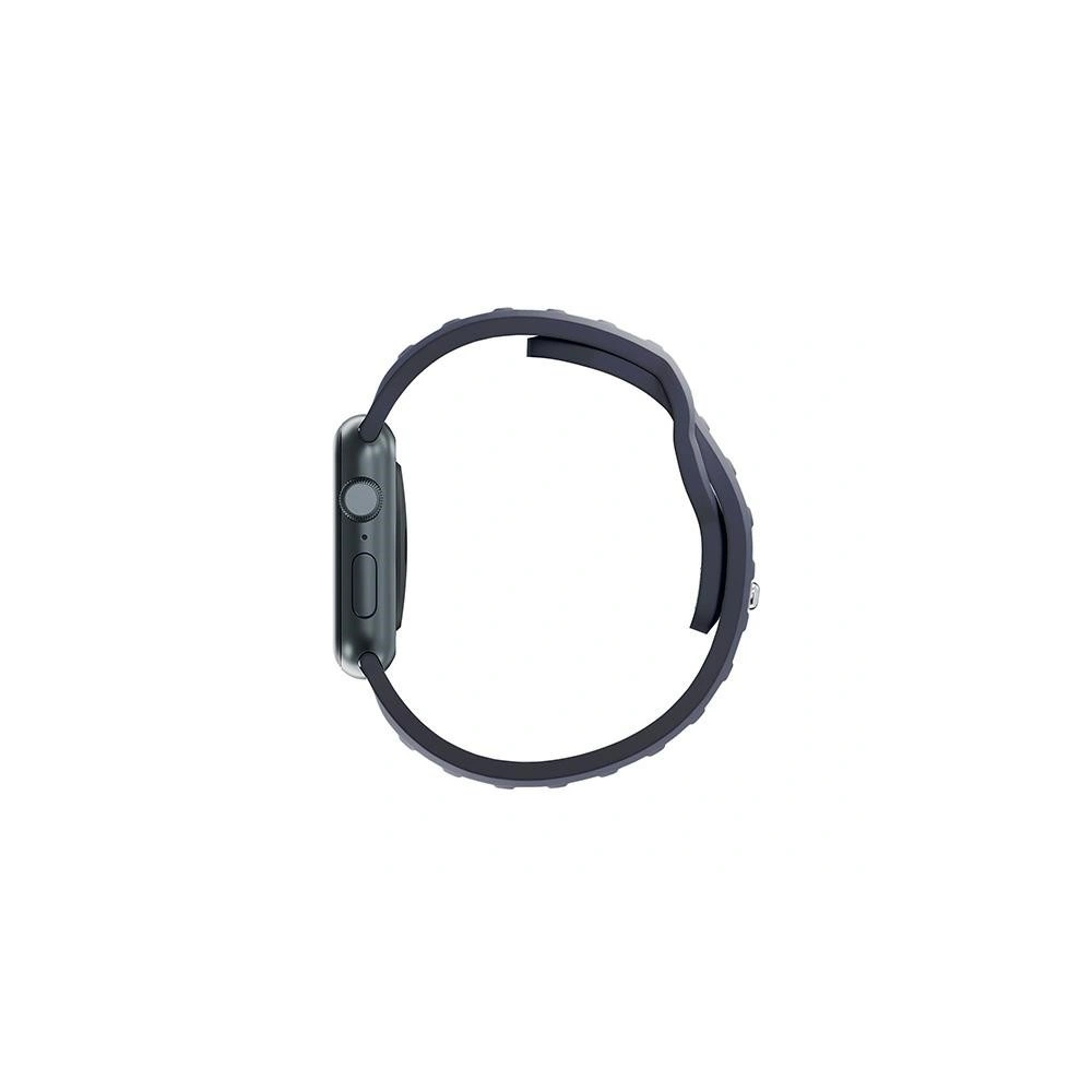 Pasek 3MK Silicone Watch Strap Apple Watch 4/5/6/7/8/9/SE/Ultra 42/44/45/49mm szary/grey