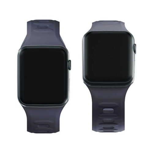 Kup Pasek 3MK szilikon óra szíj Apple Watch 4/5/6/7/8/9/SE/Ultra 42/44/45/49mm szürke/grey - 3MK6250 - {ean13} - Sklep Home Screen