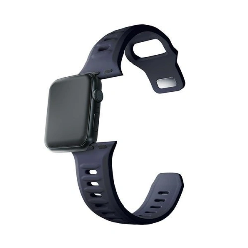 Kup Pasek 3MK szilikon óra szíj Apple Watch 4/5/6/7/8/9/SE/Ultra 42/44/45/49mm szürke/grey - 3MK6250 - {ean13} - Sklep Home Screen
