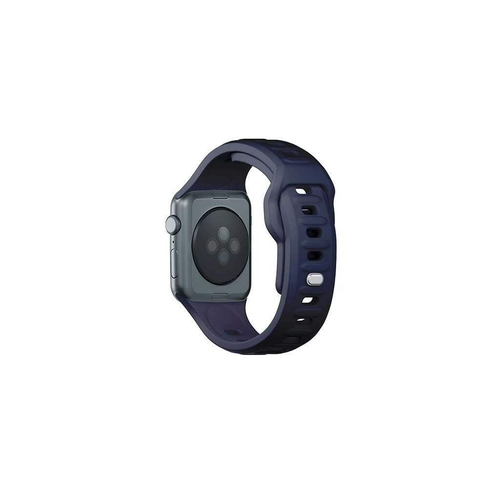 Pasek 3MK Silicone Watch Strap Apple Watch 4/5/6/7/8/9/SE/Ultra 42/44/45/49mm szary/grey