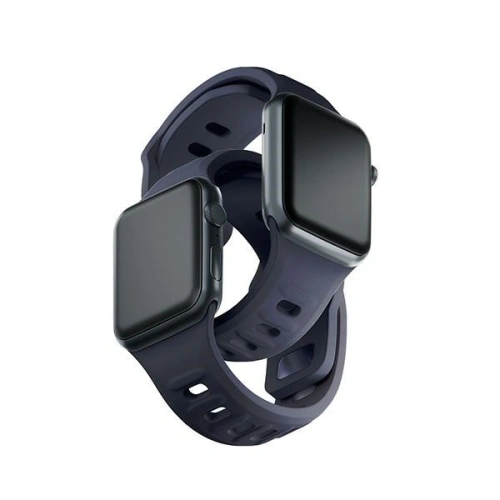 Kup Pasek 3MK szilikon óra szíj Apple Watch 4/5/6/7/8/9/SE/Ultra 42/44/45/49mm szürke/grey - 3MK6250 - {ean13} - Sklep Home Screen