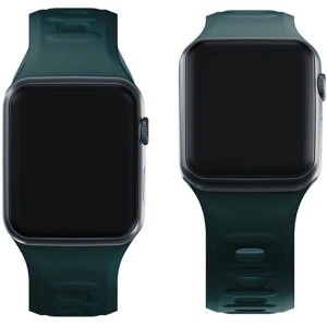 Kup 3MK Silikon-Uhrenarmband Apple Watch 4/5/6/7/SE/8/9/10 40/41/42mm grün/evergreen - 3MK6251 - {ean13} - Sklep Home Screen