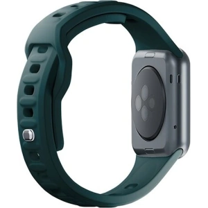 Kup 3MK Silikon-Uhrenarmband Apple Watch 4/5/6/7/SE/8/9/10 40/41/42mm grün/evergreen - 3MK6251 - {ean13} - Sklep Home Screen