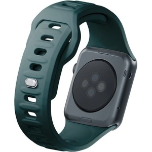 Kup 3MK Silikon-Uhrenarmband Apple Watch 4/5/6/7/SE/8/9/10 40/41/42mm grün/evergreen - 3MK6251 - {ean13} - Sklep Home Screen