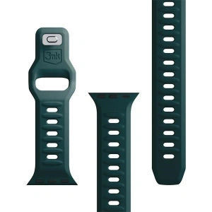 Kup 3MK Silikon-Uhrenarmband Apple Watch 4/5/6/7/SE/8/9/10 40/41/42mm grün/evergreen - 3MK6251 - {ean13} - Sklep Home Screen
