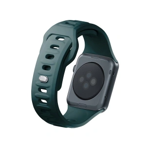 Kup 3MK Silikon-Uhrenarmband Apple Watch 4/5/6/7/8/9/SE/Ultra 42/44/45/49mm grün/evergreen - 3MK6252 - {ean13} - Sklep Home Screen