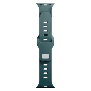 Kup 3MK Silikon-Uhrenarmband Apple Watch 4/5/6/7/8/9/SE/Ultra 42/44/45/49mm grün/evergreen - 3MK6252 - {ean13} - Sklep Home Screen