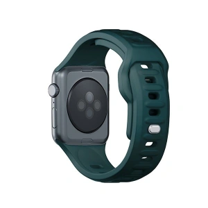 Kup 3MK Silikon-Uhrenarmband Apple Watch 4/5/6/7/8/9/SE/Ultra 42/44/45/49mm grün/evergreen - 3MK6252 - {ean13} - Sklep Home Screen