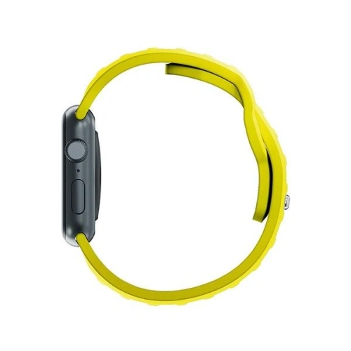 Kup Óra szíj 3MK szilikon Apple Watch 4/5/6/7/SE/8/9/10 40/41/42mm sárga/yellow - 3MK6253 - {ean13} - Sklep Home Screen