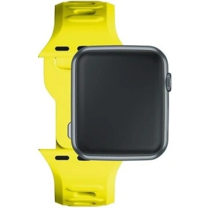 Kup 3MK Silikon-Uhrenarmband Apple Watch 4/5/6/7/SE/8/9/10 40/41/42mm gelb/yellow - 3MK6253 - {ean13} - Sklep Home Screen