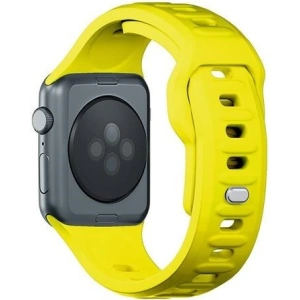 Kup Pasek 3MK silikonový řemínek na hodinky Apple Watch 4/5/6/7/SE/8/9/10 40/41/42mm žlutý/yellow - 3MK6253 - {ean13} - Sklep Home Screen