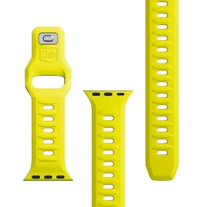 Kup 3MK Silikon-Uhrenarmband Apple Watch 4/5/6/7/8/9/SE/Ultra 42/44/45/49mm gelb/yellow - 3MK6254 - {ean13} - Sklep Home Screen