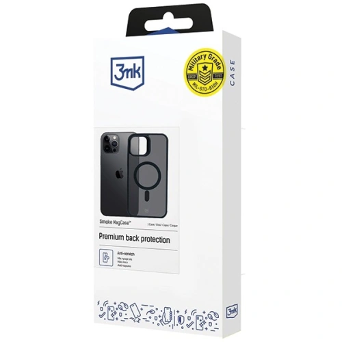 Kup Etui 3MK MagCase Smoke Apple iPhone 12 Pro Max - 3MK6255 - {ean13} - Sklep Home Screen