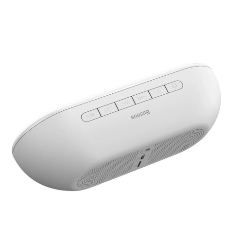 Kup Głośnik bezprzewodowy Bluetooth, zegar Baseus Encok E09 (biały) - BSU731WHT - {ean13} - Sklep Home Screen