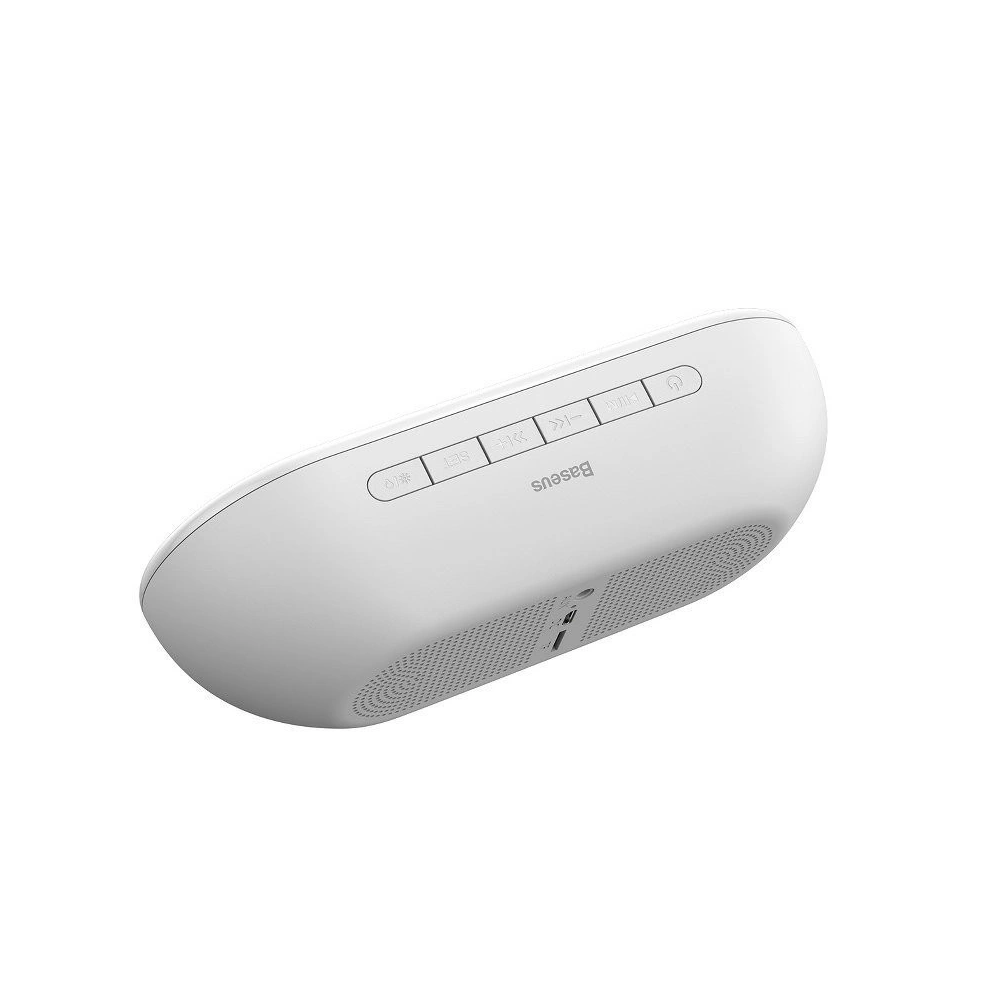 Głośnik bezprzewodowy Bluetooth, zegar Baseus Encok E09 (biały)