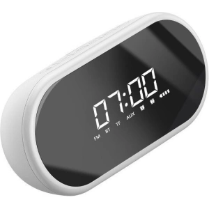 Kup Bezdrátový Bluetooth reproduktor, hodiny Baseus Encok E09 (bílý) - BSU731WHT - {ean13} - Sklep Home Screen