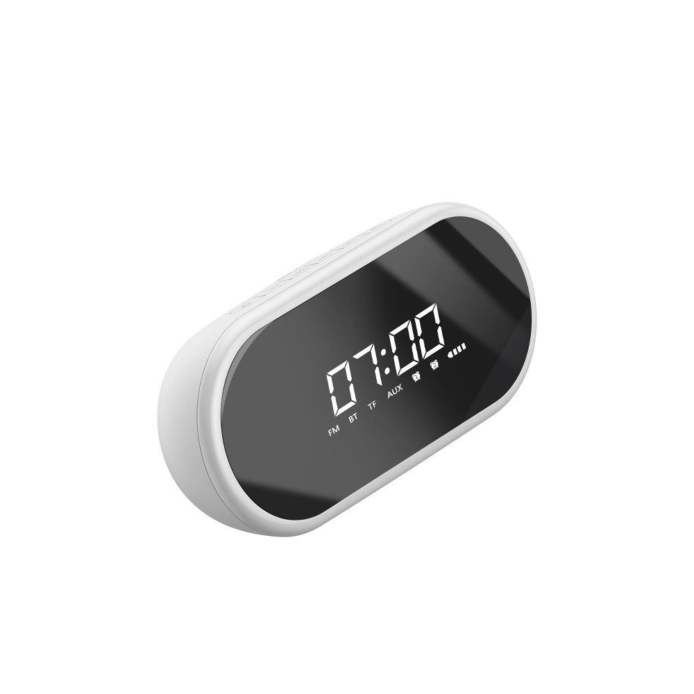 Głośnik bezprzewodowy Bluetooth, zegar Baseus Encok E09 (biały)