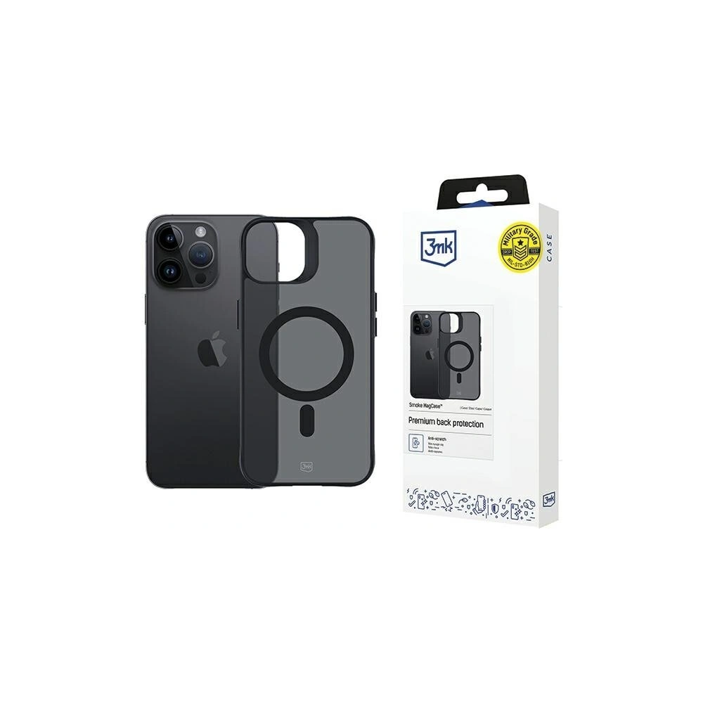 Etui 3MK MagCase Smoke Apple iPhone 14 Pro