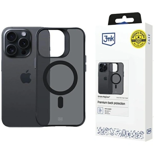 Kup Etui 3MK MagCase Smoke Apple iPhone 15 Pro Max - 3MK6266 - {ean13} - Sklep Home Screen