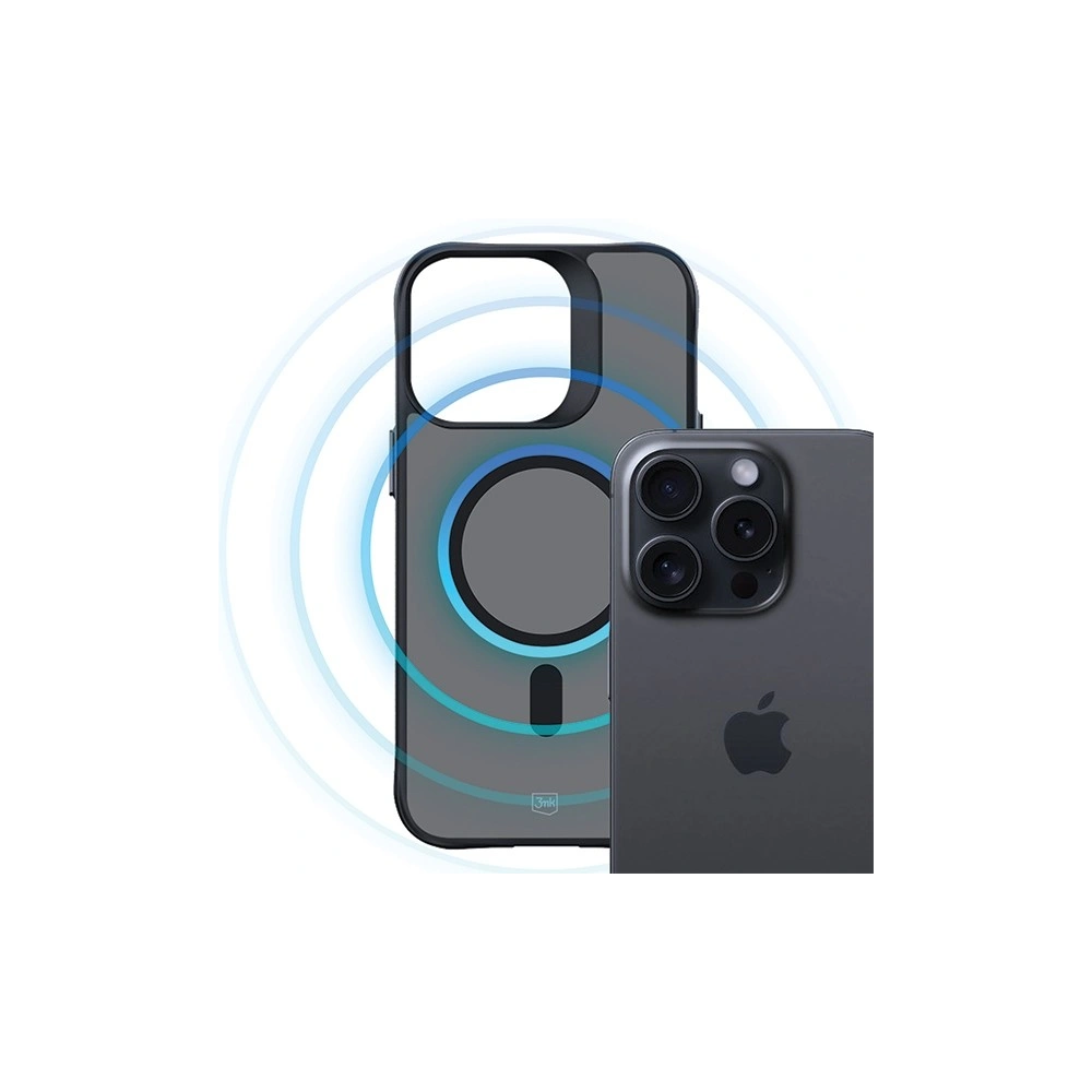 Etui 3MK MagCase Smoke Apple iPhone 15 Pro Max