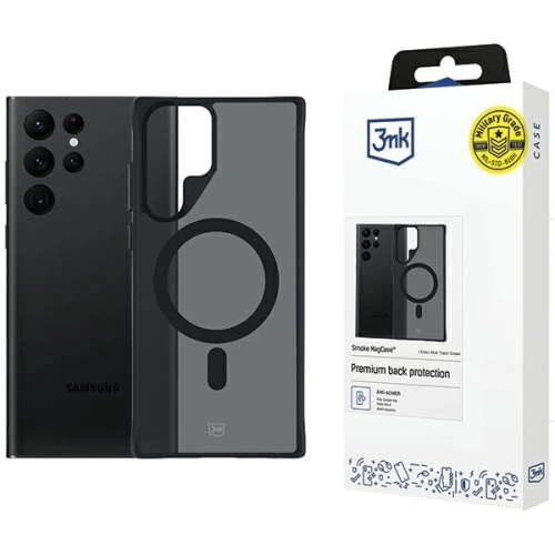 Kup Case 3MK MagCase Smoke Samsung Galaxy S22 Ultra 5G - 3MK6267 - {ean13} - Sklep Home Screen