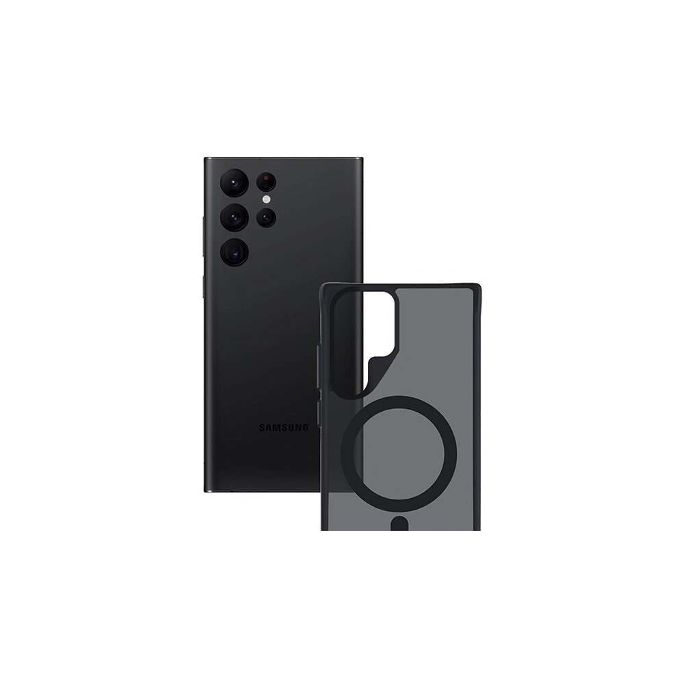 Etui 3MK MagCase Smoke Samsung Galaxy S22 Ultra 5G