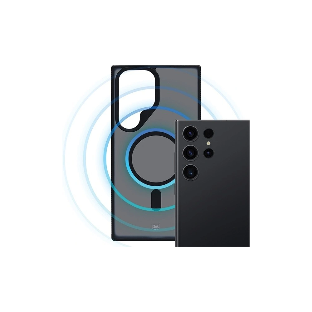Etui 3MK MagCase Smoke Samsung Galaxy S23 Ultra