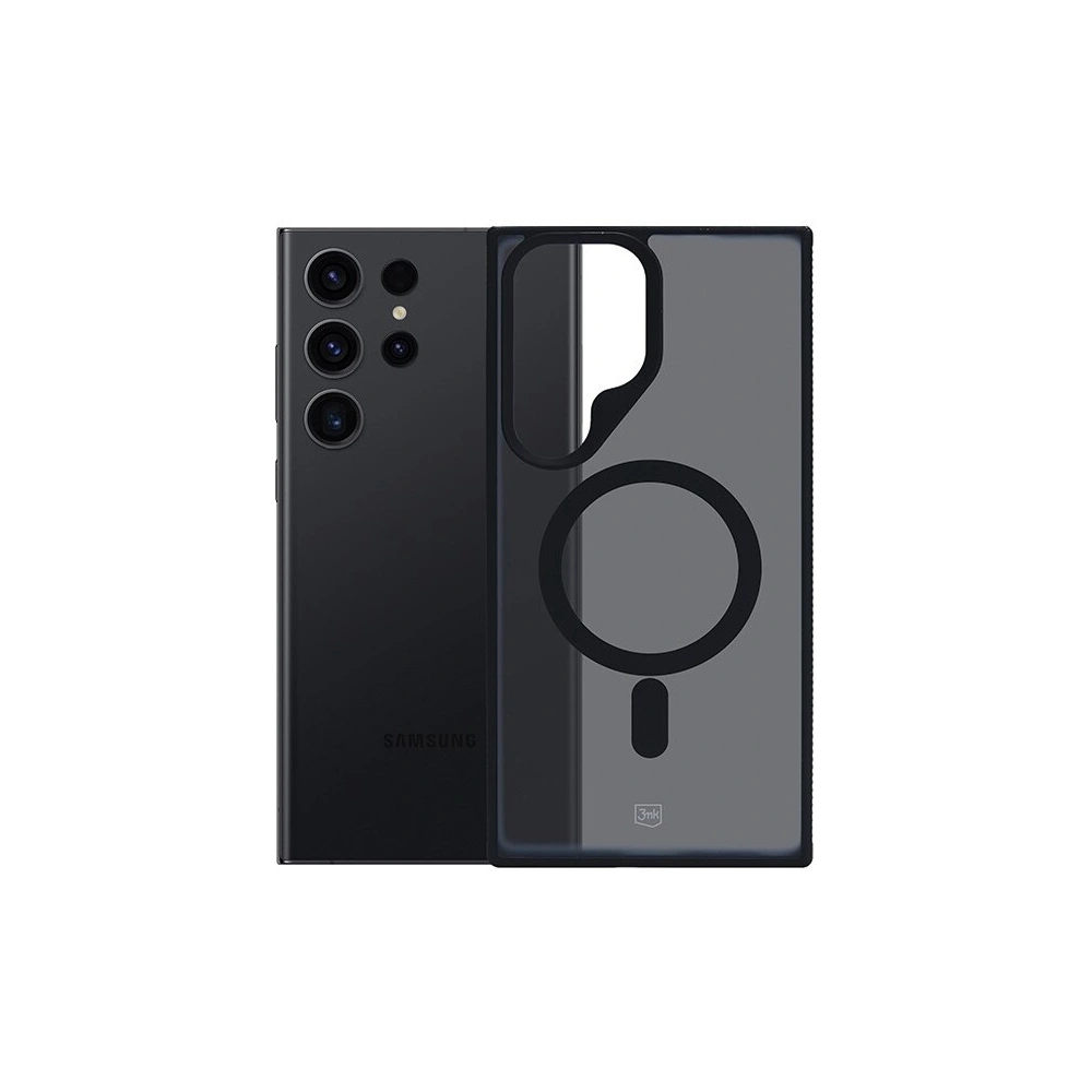 Etui 3MK MagCase Smoke Samsung Galaxy S23 Ultra