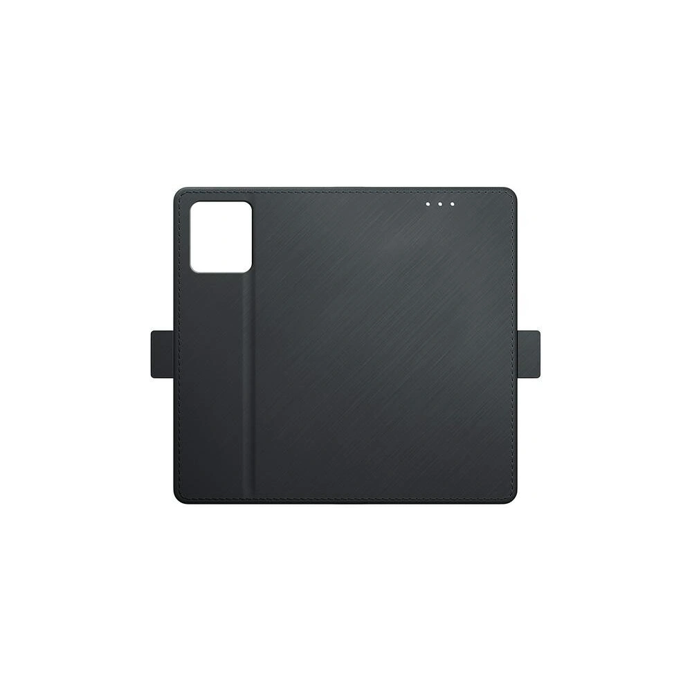 Etui z klapką 3MK Wallet Case Motorola Moto G84 5G czarny/black