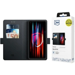 Kup Etui cu clapetă 3MK Wallet Case Oppo A78 4G negru/black - 3MK6291 - {ean13} - Sklep Home Screen