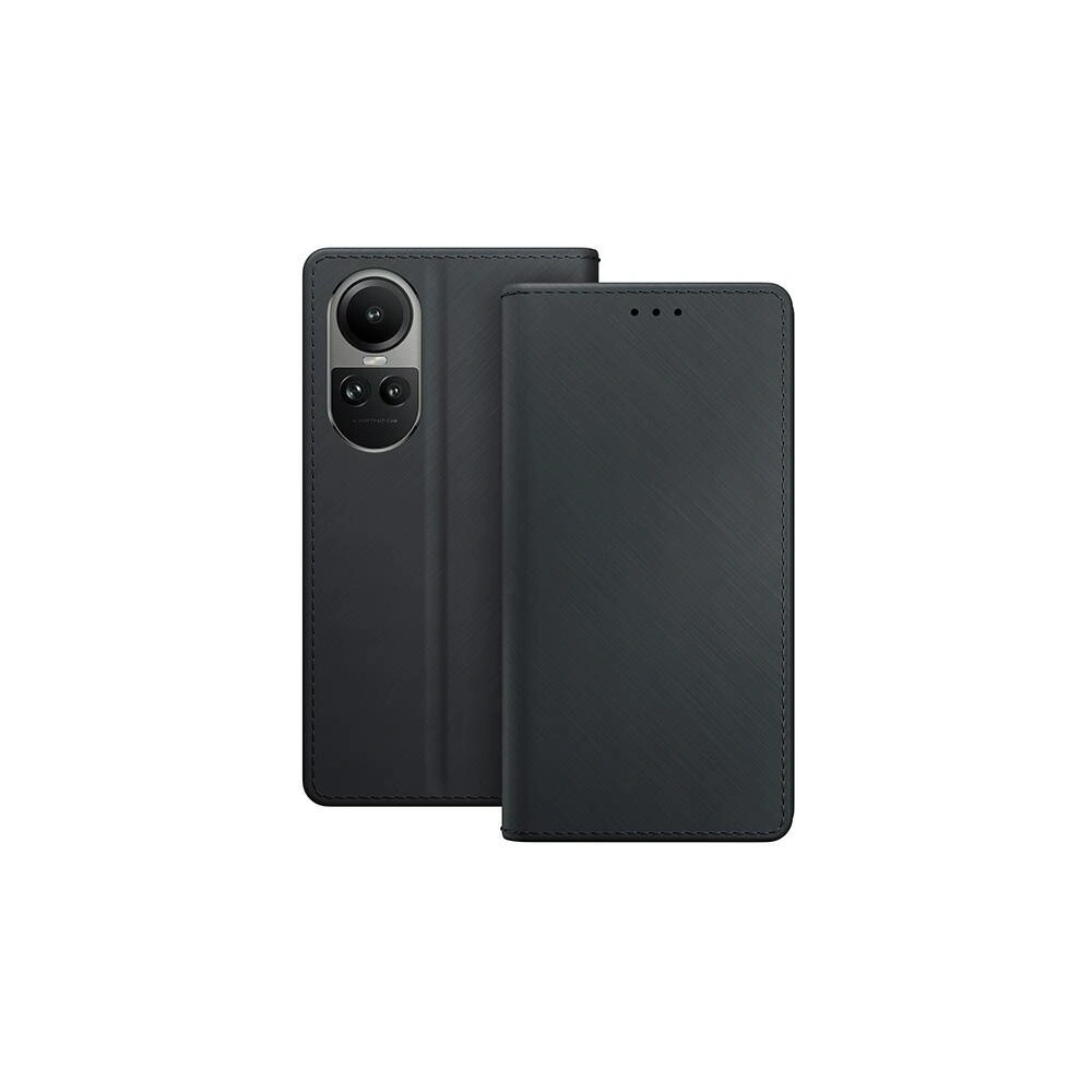 Etui z klapką 3MK Wallet Case Oppo Reno 10 Pro 5G czarny/black