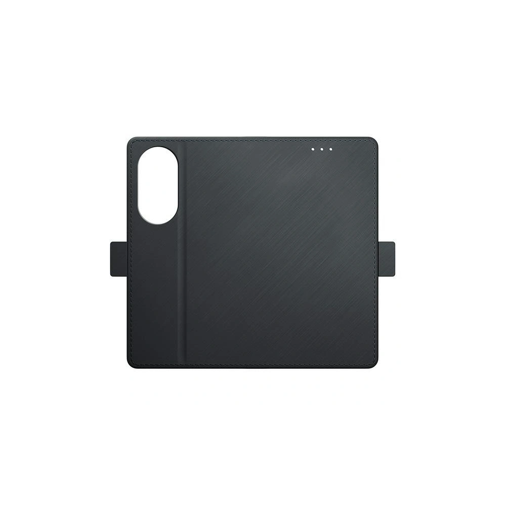 Etui z klapką 3MK Wallet Case Oppo Reno 10 Pro czarny/black