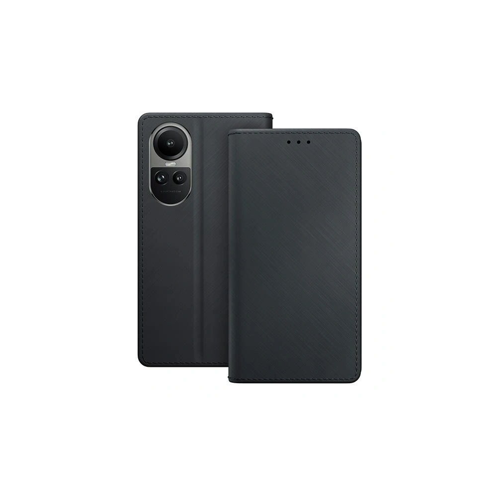 Etui z klapką 3MK Wallet Case Oppo Reno 10 Pro czarny/black