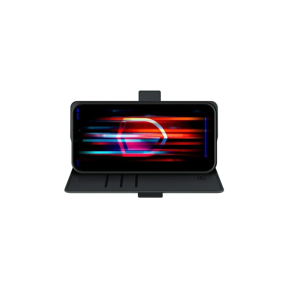 Etui z klapką 3MK Wallet Case Realme 12 5G czarny/black