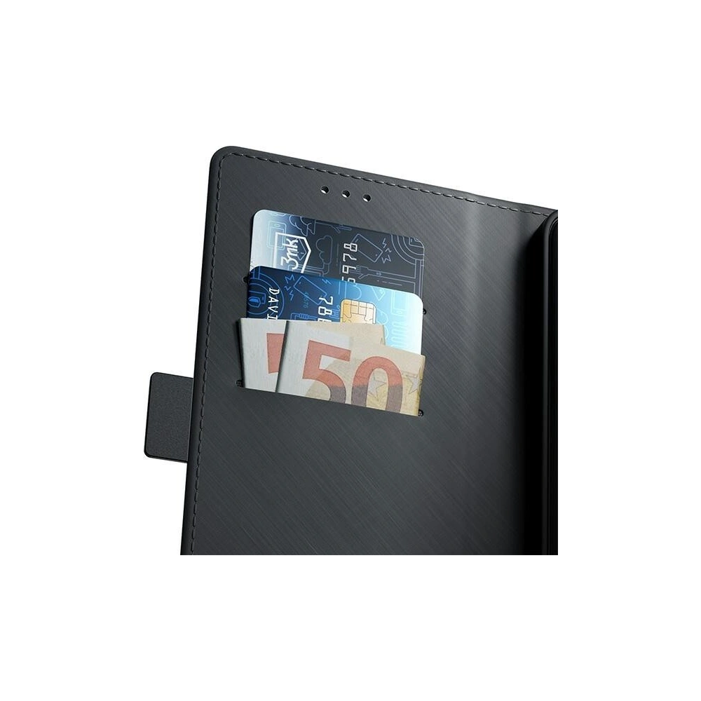 Etui z klapką 3MK Wallet Case Redmi Note 13 4G czarny/black