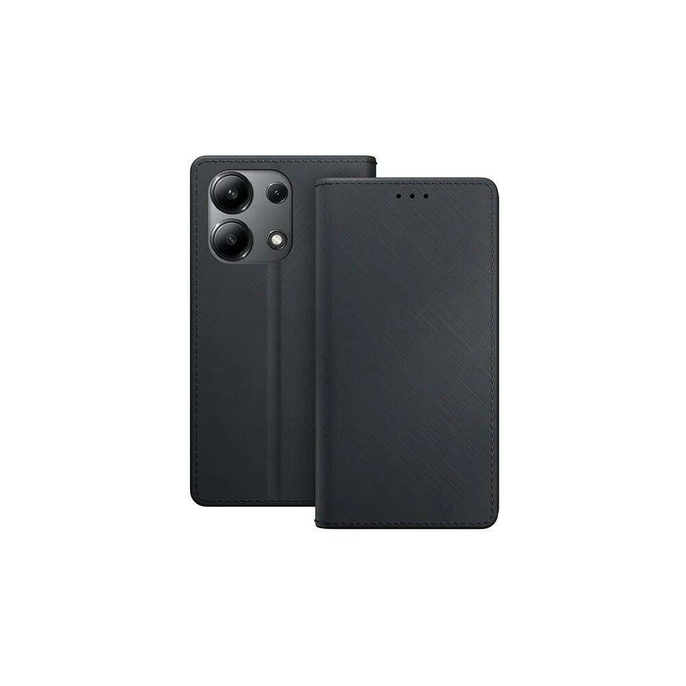 Etui z klapką 3MK Wallet Case Redmi Note 13 4G czarny/black