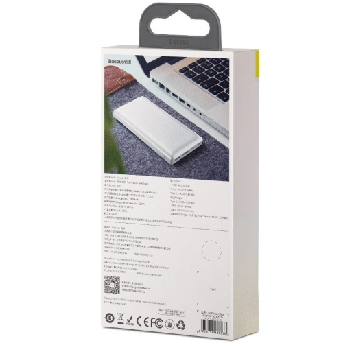 Kup Powerbank Baseus Mini JA 30000mAh 2x USB 3A (fehér) - BSU738WHT - {ean13} - Sklep Home Screen