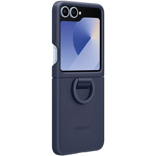 Kup Etui Samsung EF-PF741TNEGWW Galaxy Z Flip 6 Silicone Case with Ring granatowy/navy - SMG1122 - {ean13} - Sklep Home Screen