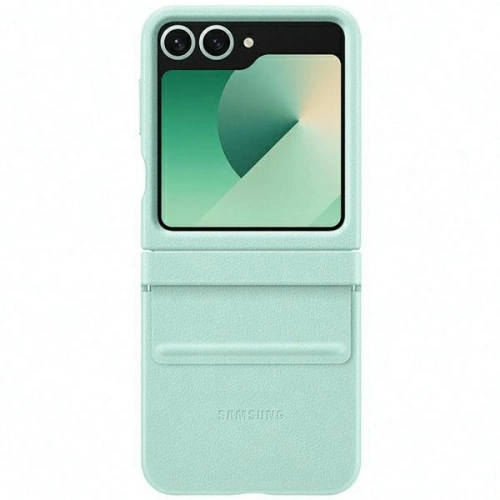 Kup Etui Samsung EF-VF741PMEGWW Galaxy Z Flip 6 Flap ECO-Leather Case miętowy/mint - SMG1127 - {ean13} - Sklep Home Screen